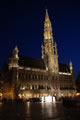 The Town hall in the Grand Place.<p></p>